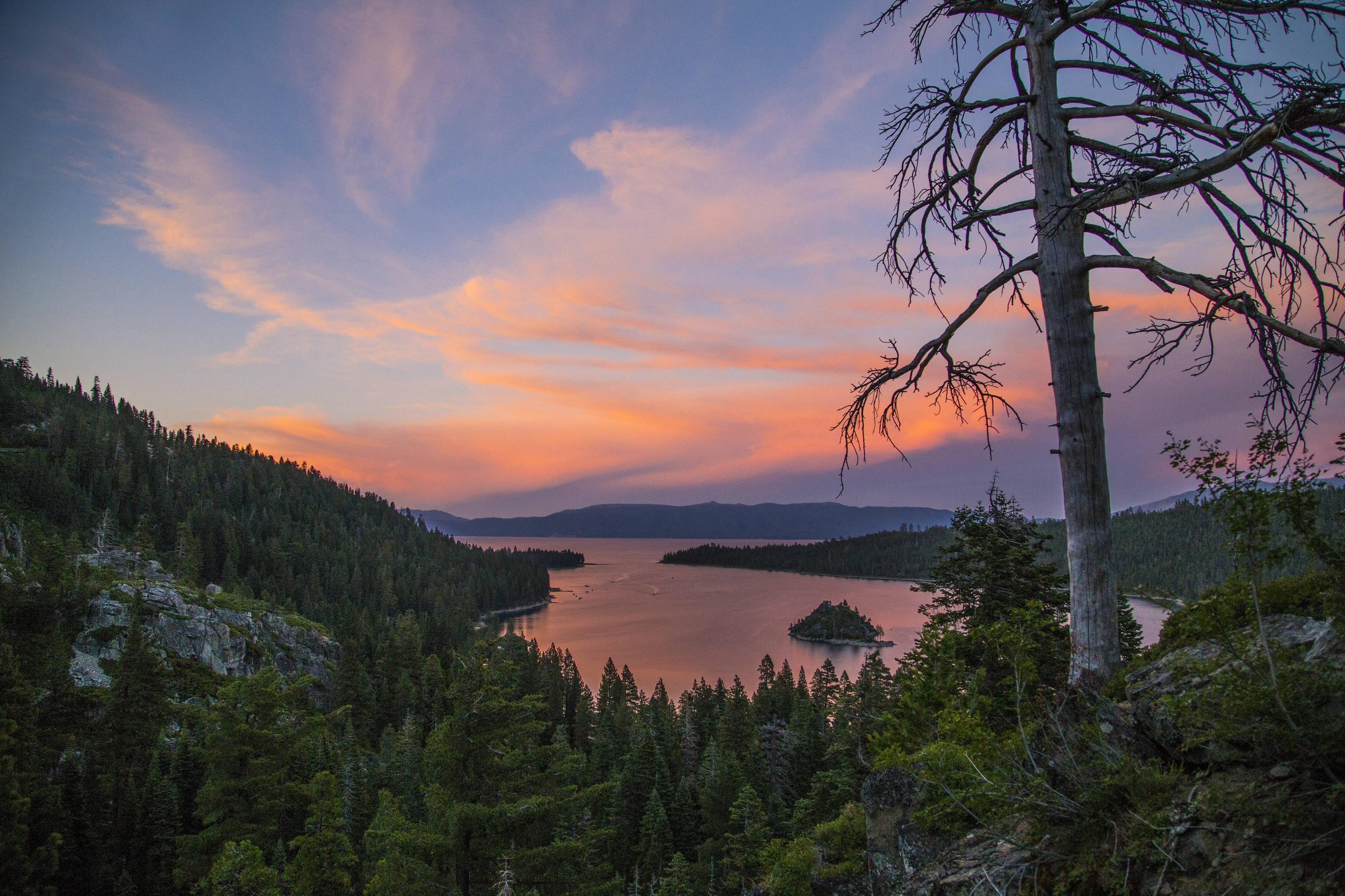 Landscape HD Emerald Bay Lake Tahoe Wallpaper