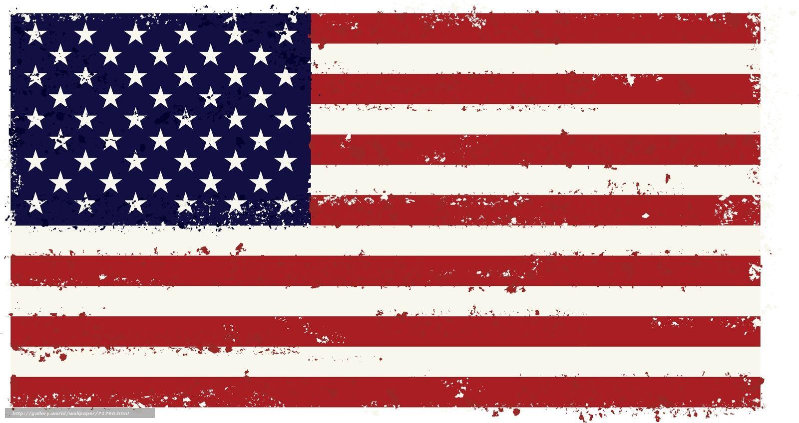Baixar Wallpaper bandeira, EUA, Estados Unidos da Amrica, banda