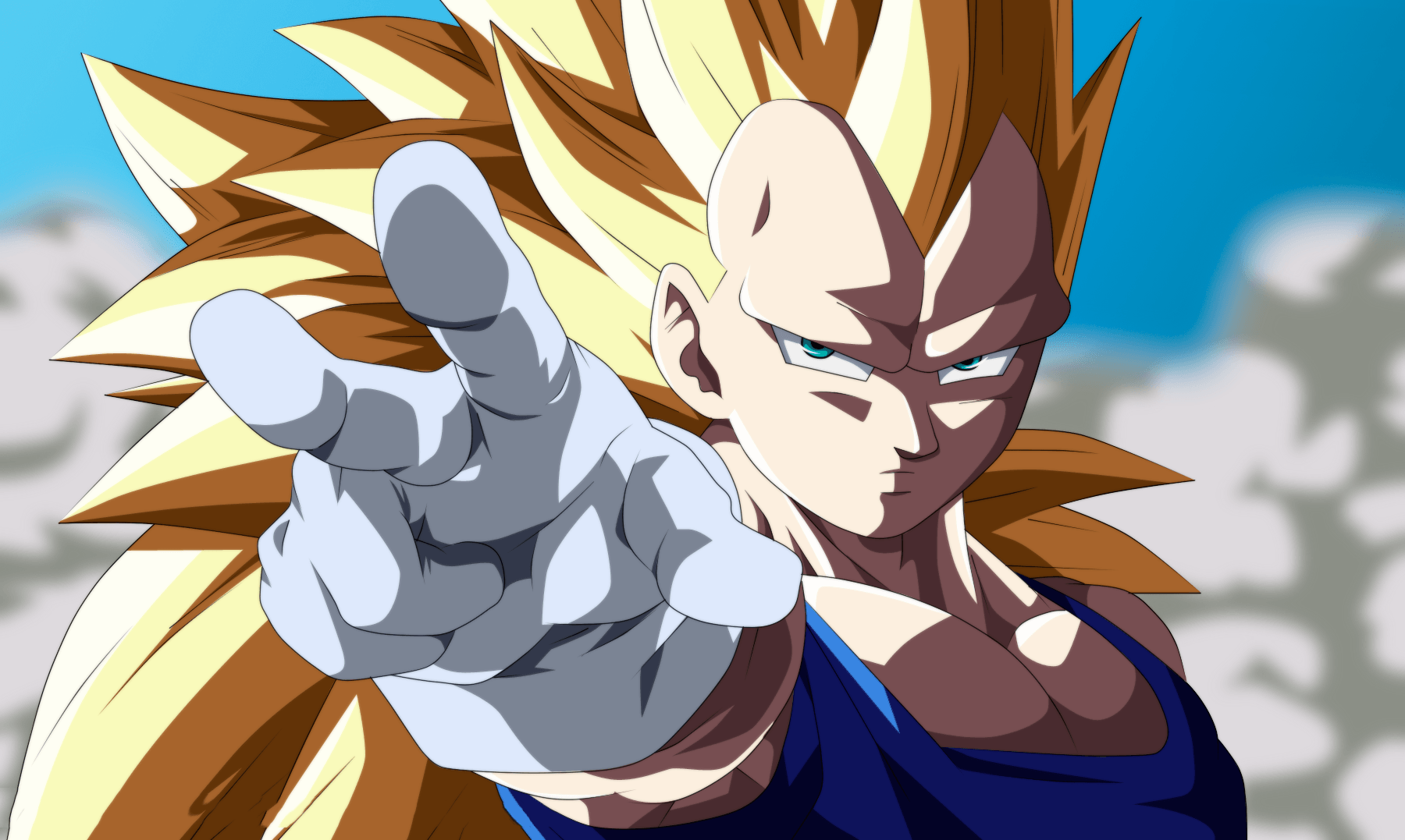 SS3 Vegeta Wallpaper and Backgroundx1077