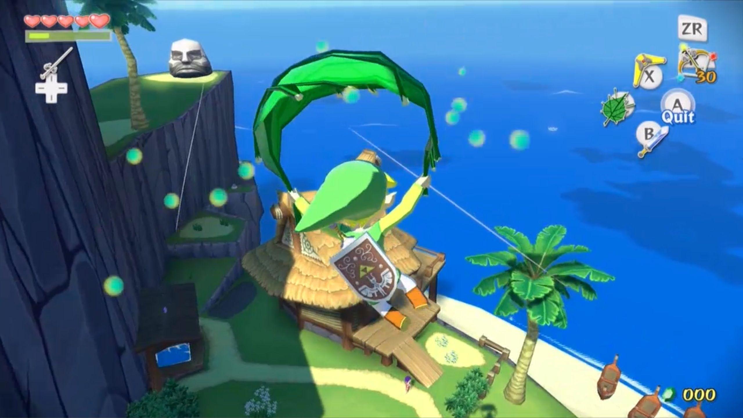 Legend of Zelda: Wind Waker HD Clips More Time Before Launch