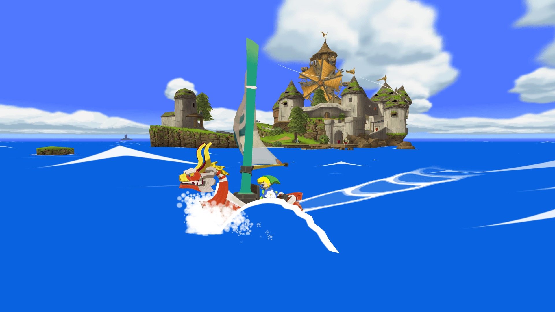 The Legend of Zelda: The Wind Waker HD Wallpaper. Background