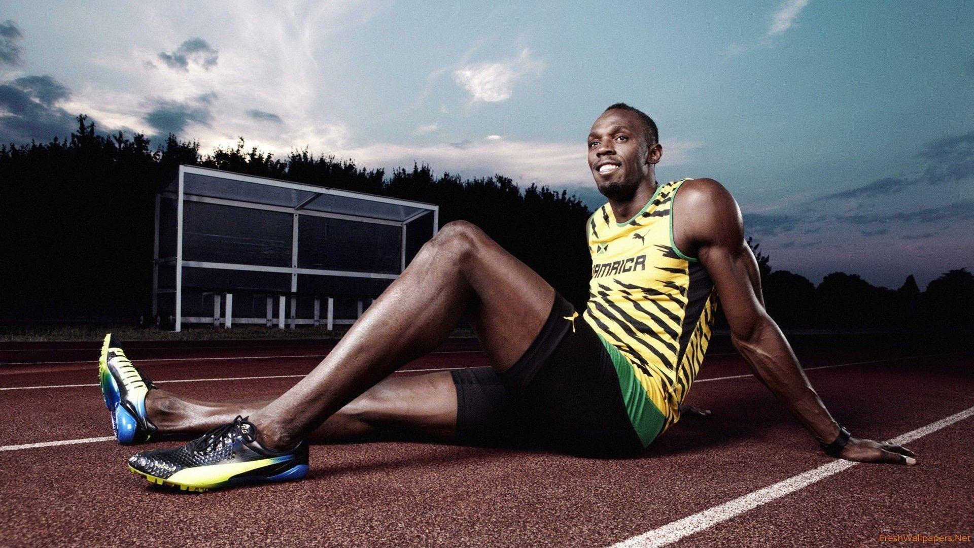 Usain Bolt Fastest Man On Earth wallpaper