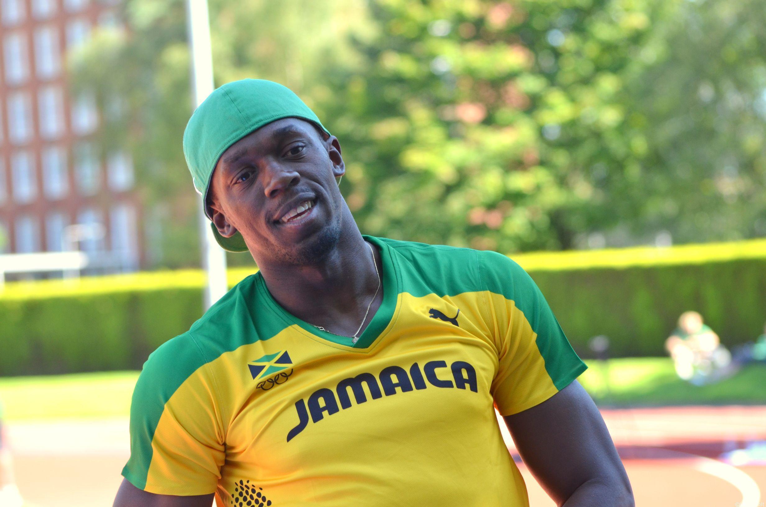 Usain Bolt. Usain in Birmingham Training Camp