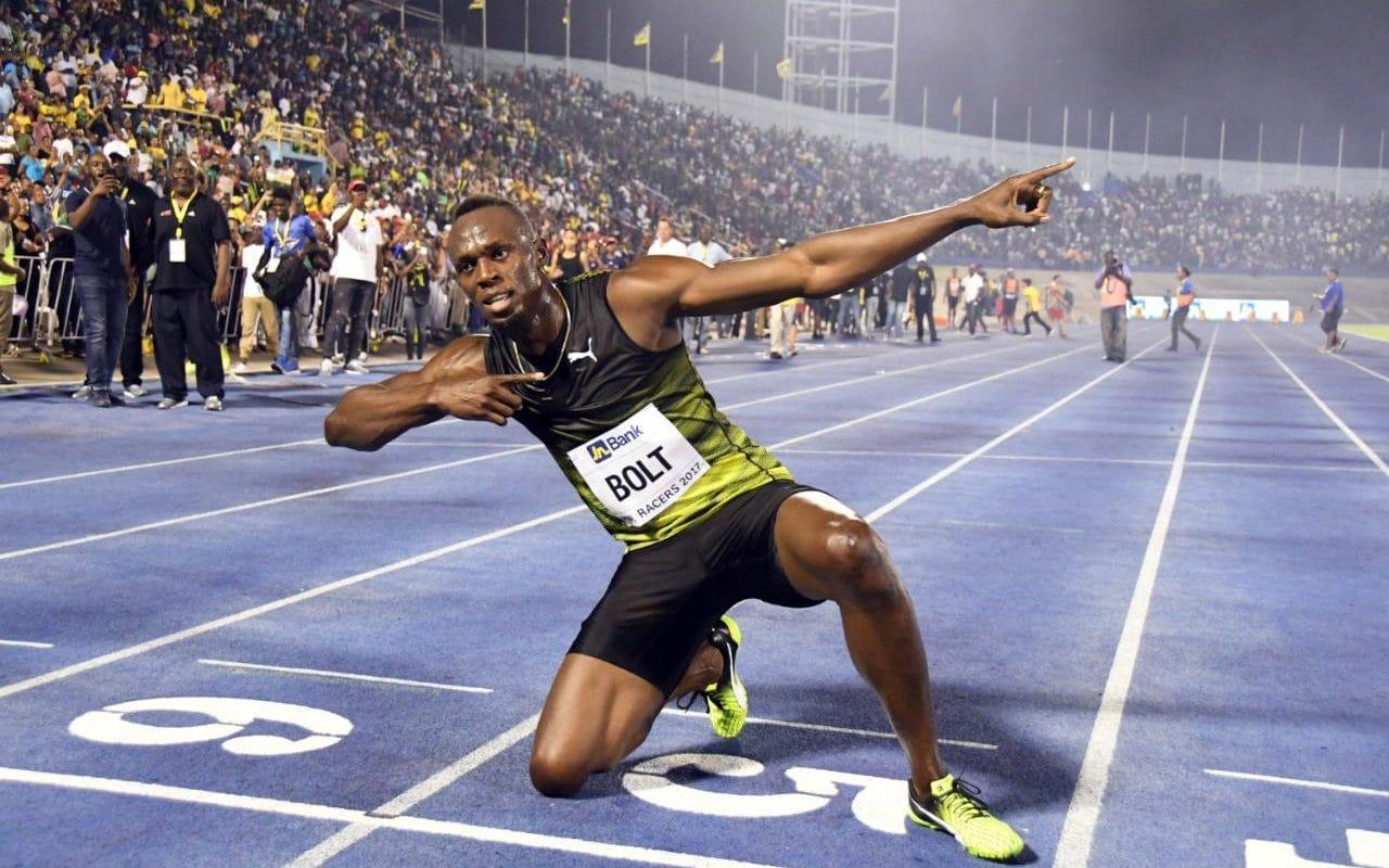 Usain Bolt wins final 100m race in Jamaica in emotional farewell