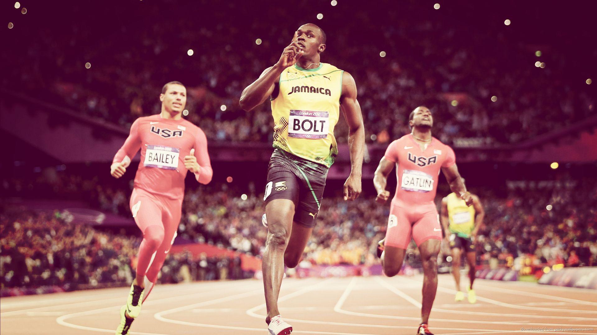 HD Usain Bolt Victorious Wallpaper