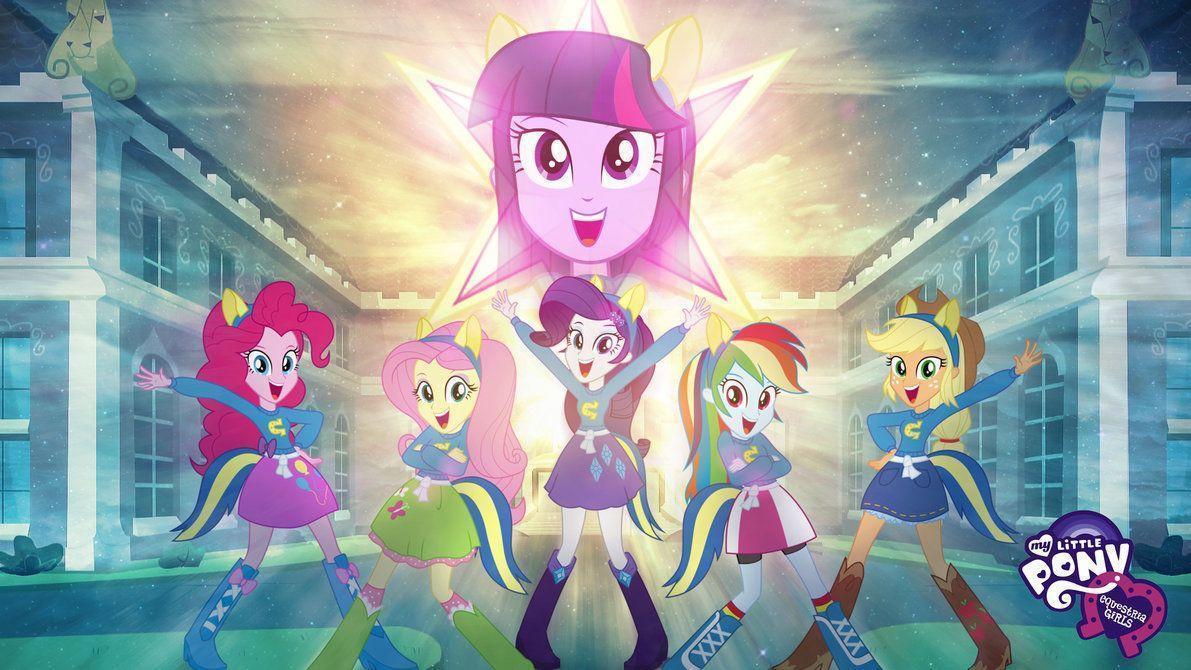 My Little Pony Girls HD Wallpaper