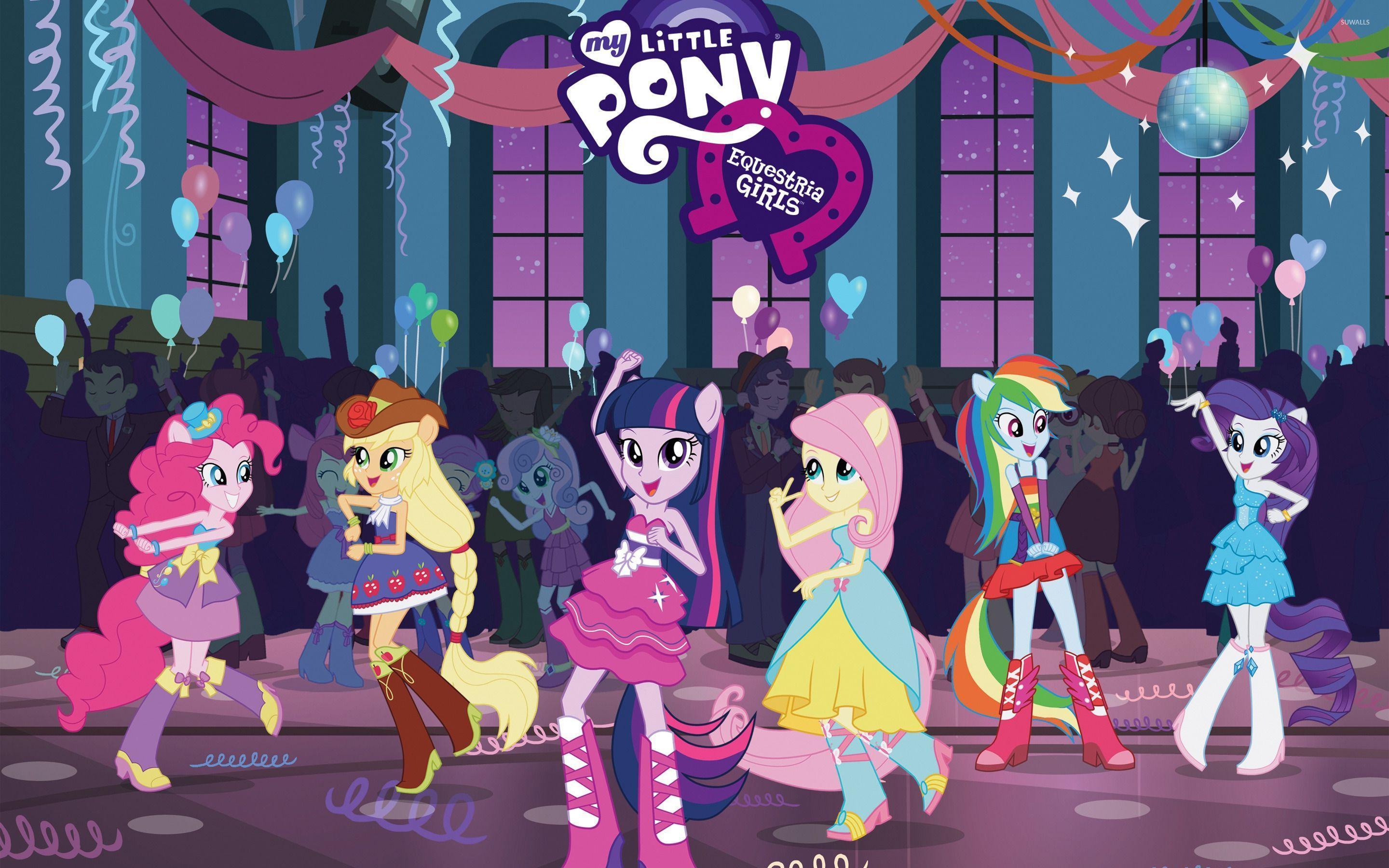 My Little Pony: Equestria Girls Cartoon Wallpaper