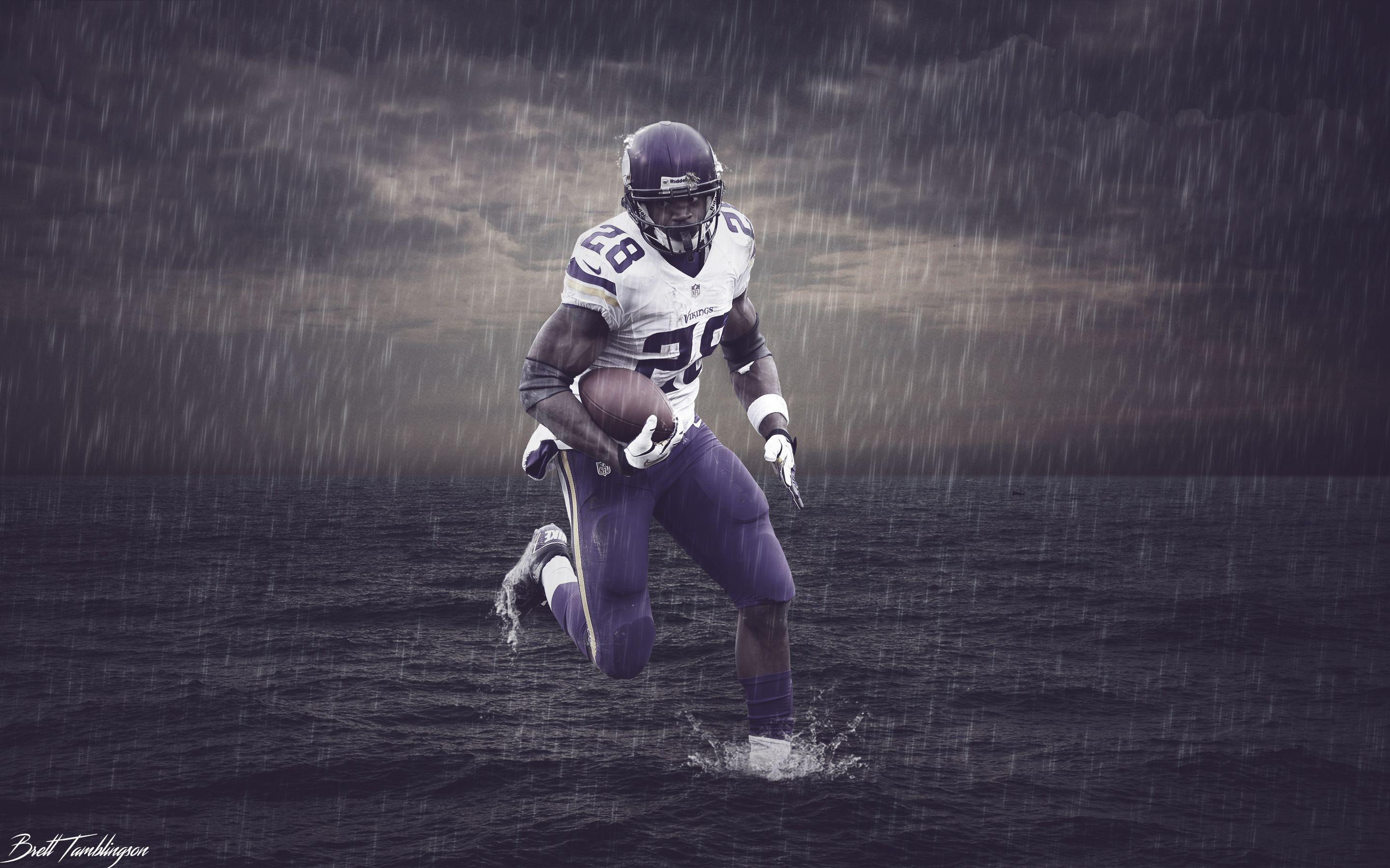 Adrian Peterson HD Wallpaper