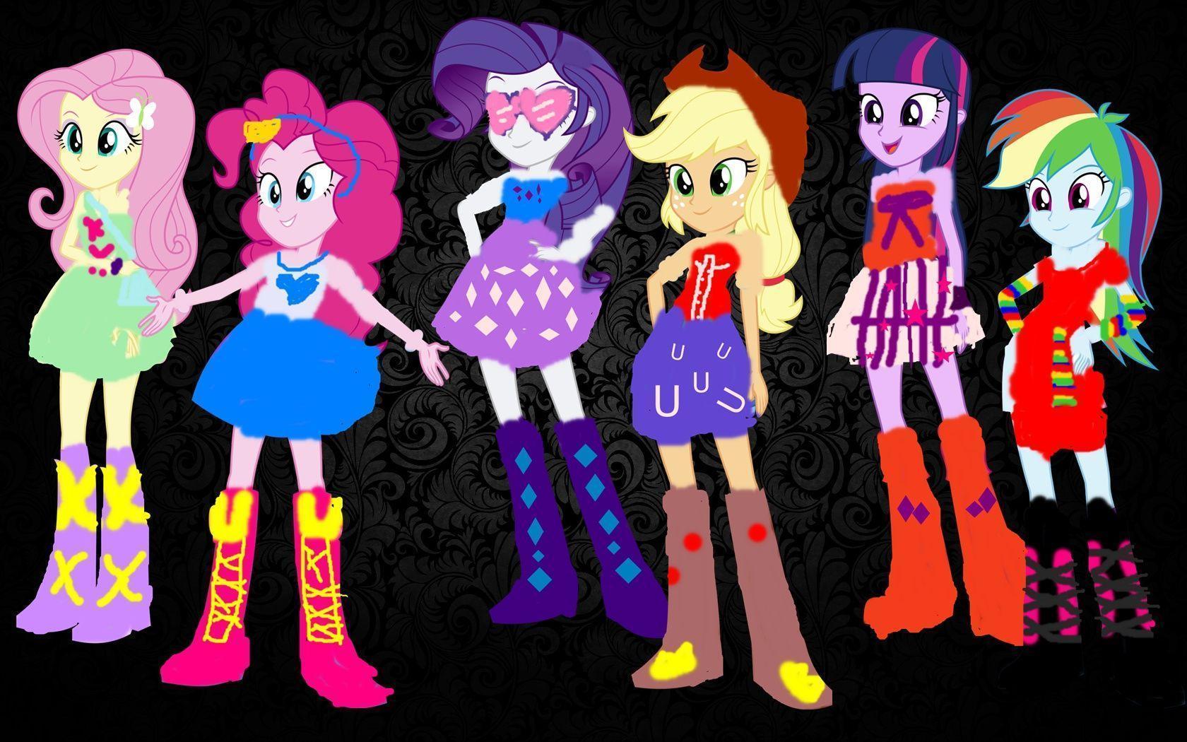 Equestria Girls. My Little Pony Fan Labor