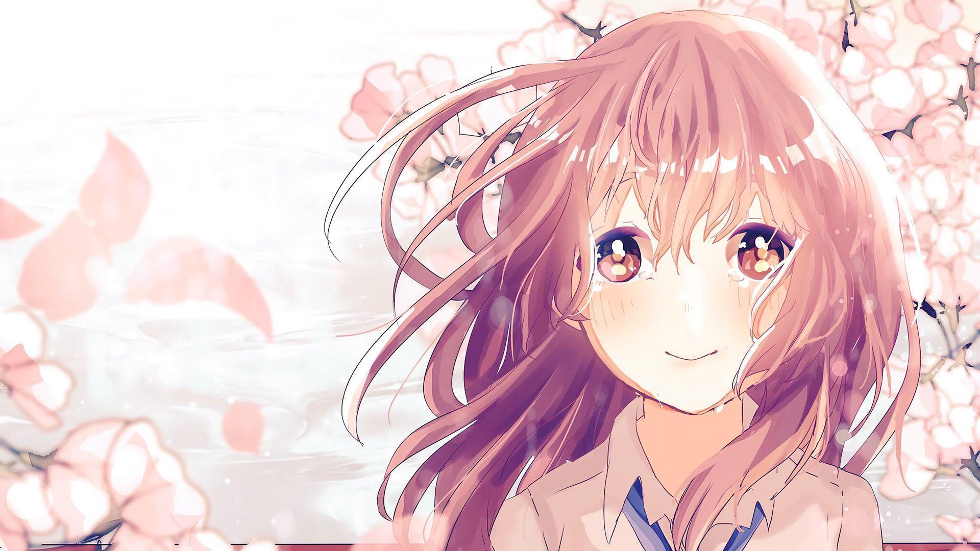 Shouko Nishimiya. A Silent Voice (Koe no Katachi) Wallpaper