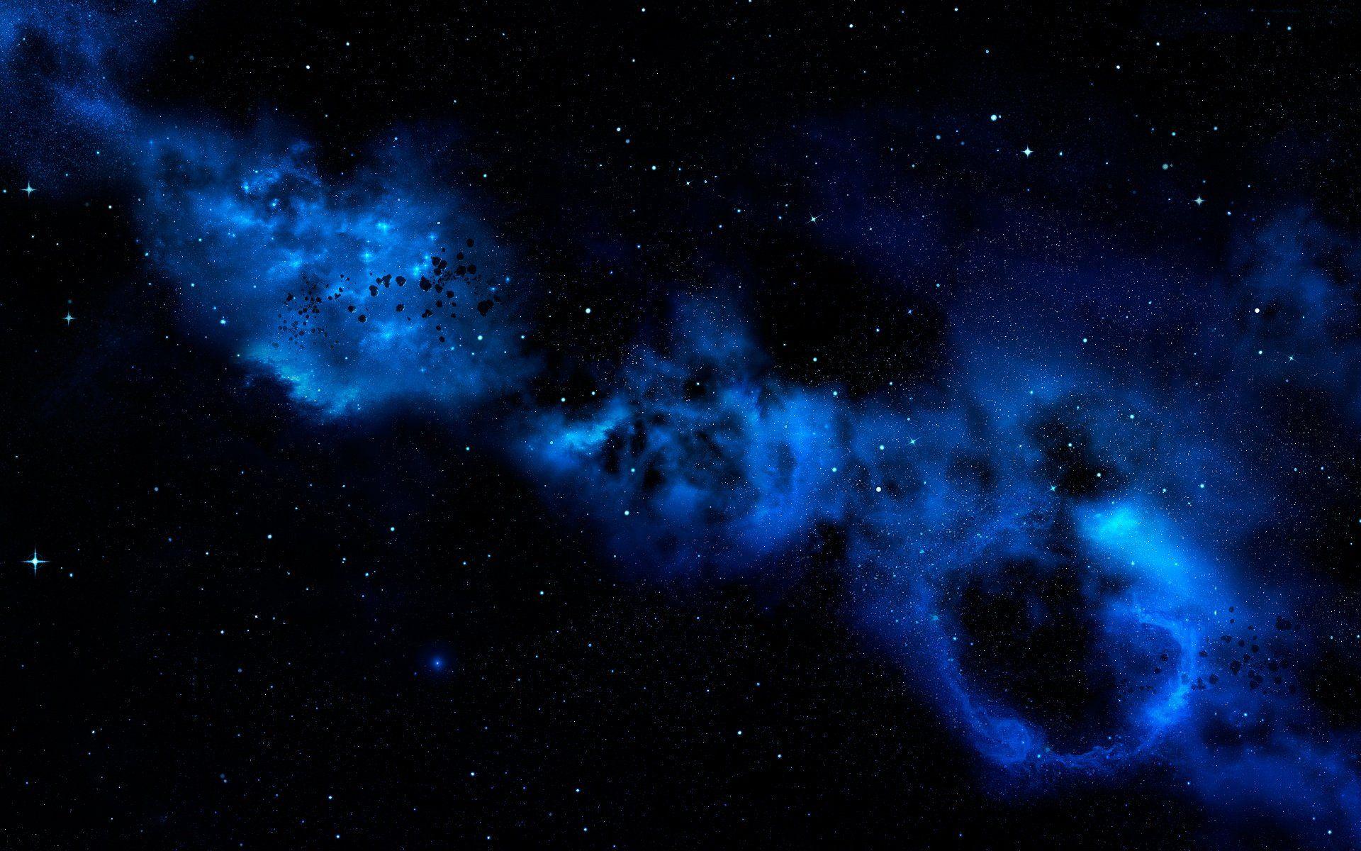 Purple Blue Starry Sky Space HD Galaxy Wallpapers  HD Wallpapers  ID  65325