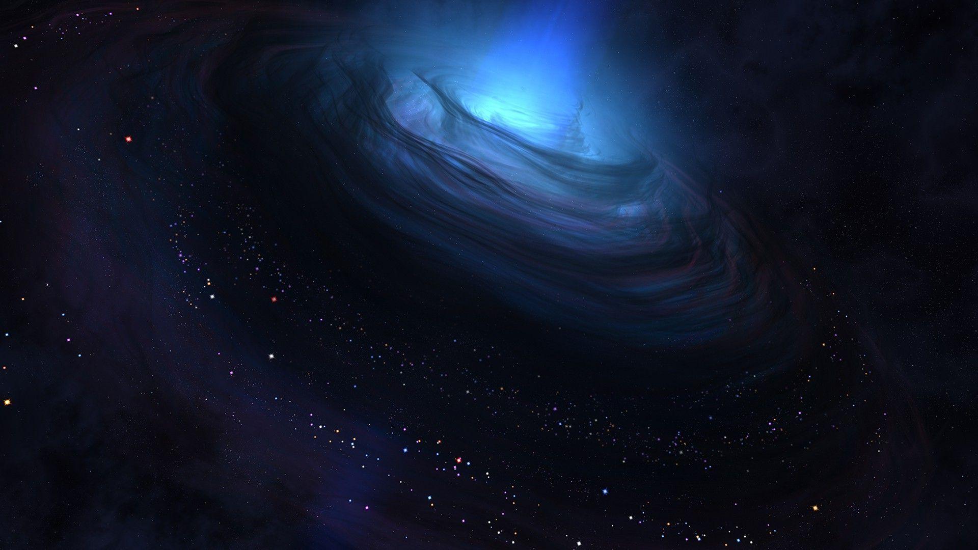 Blue Galaxy Wallpapers - Wallpaper Cave