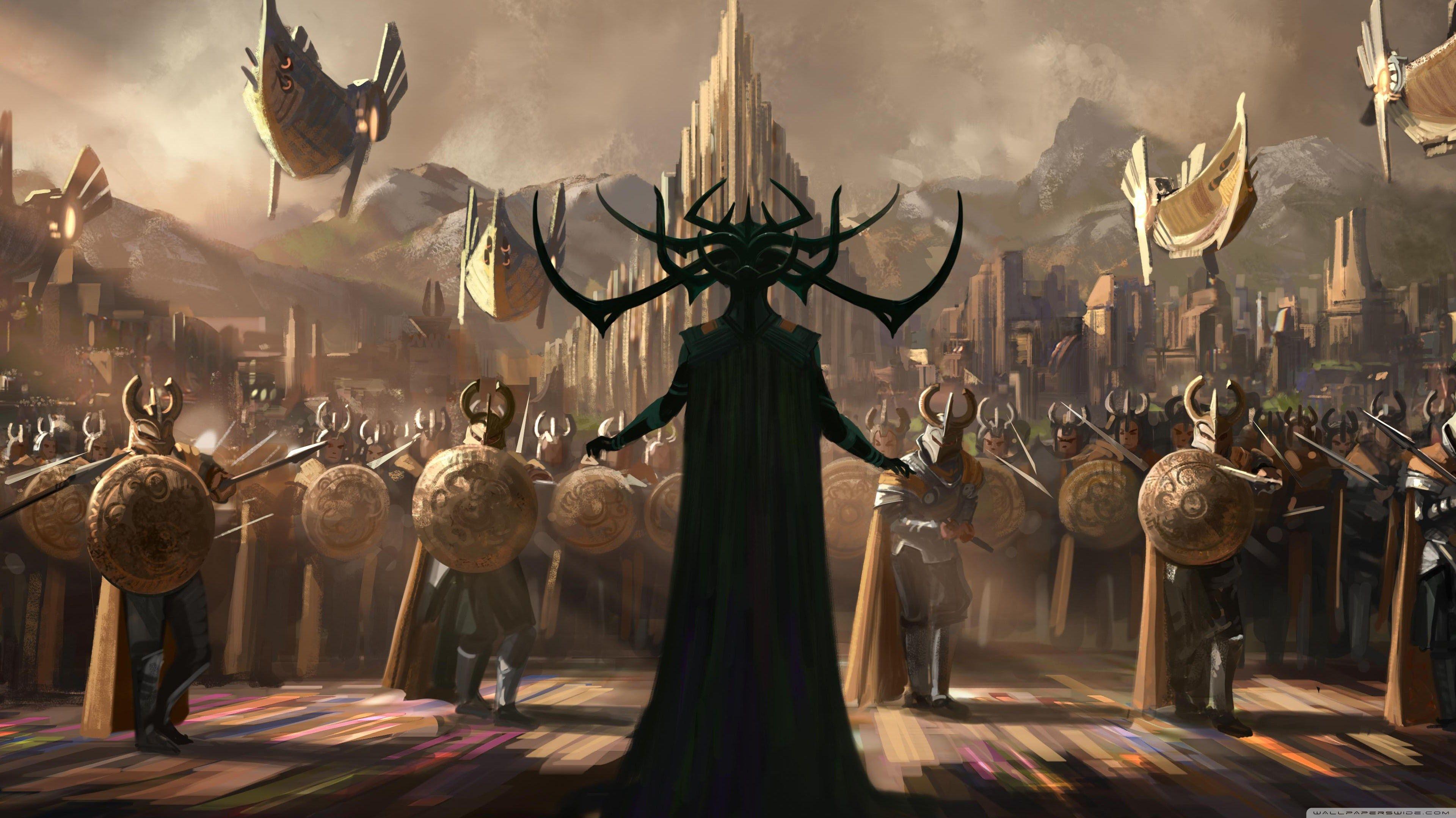 Group of Thor Ragnarok Wallpaper By