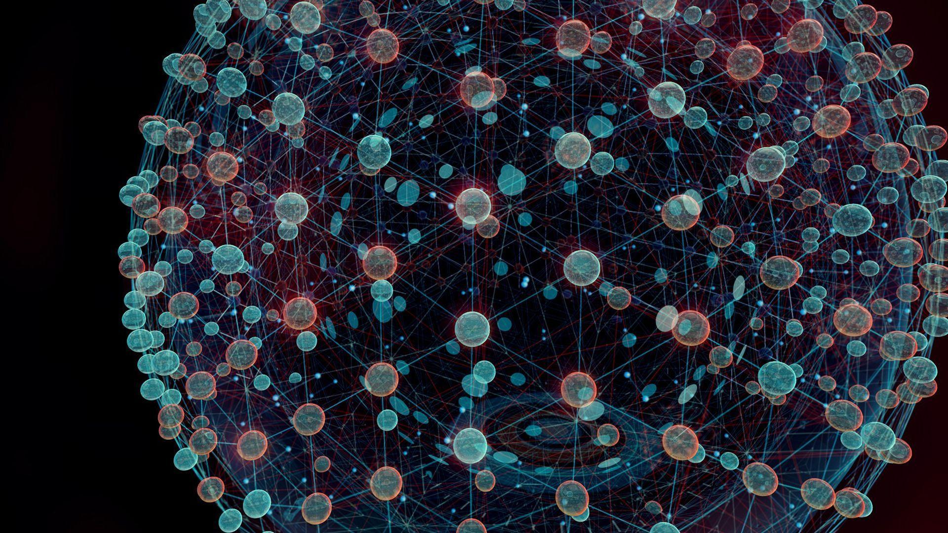 Molecules Wallpaper HD Background