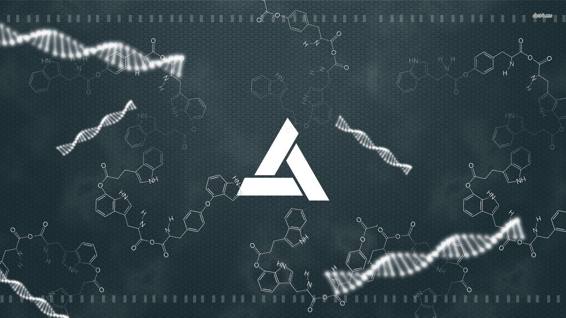 molecules 1920x1080 vector wallpaper