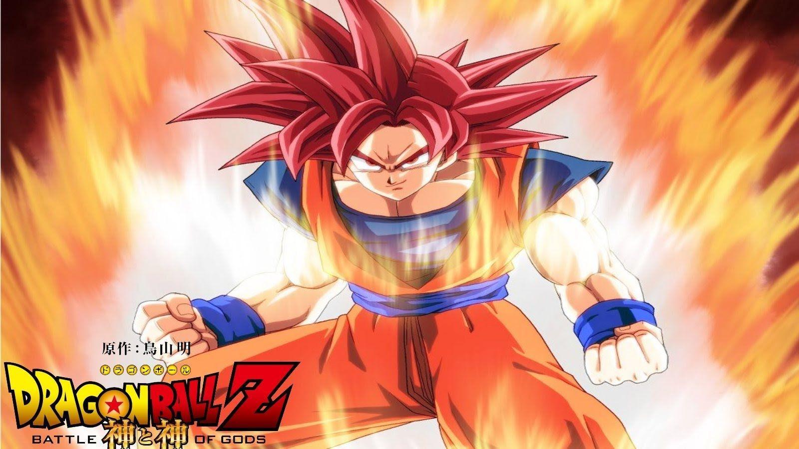 Dragon Ball Z of Gods Saiyan God Goku, New Battle