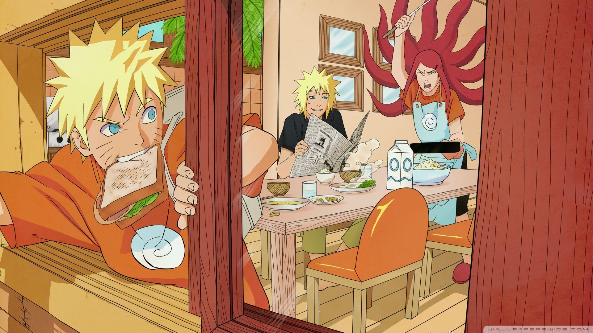Naruto Uzumaki Family HD desktop wallpaper, Widescreen