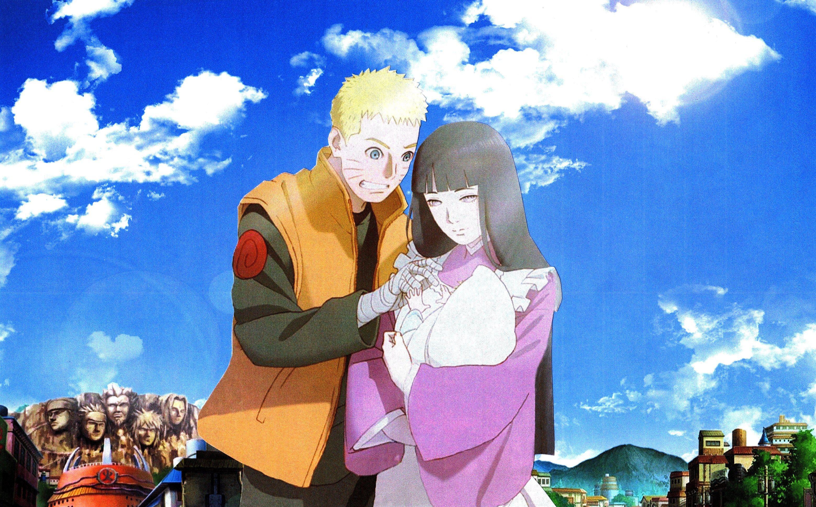 Naruto And Hinata Family Wallpaper Phone, Anime Wallpaper