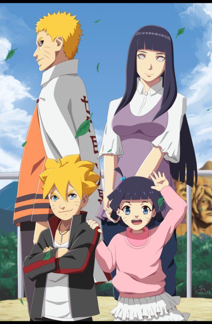 Naruto And Hinatas Family