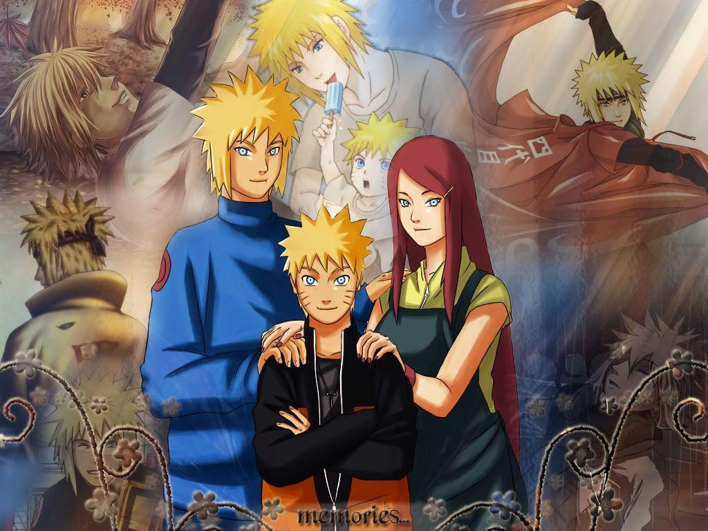 Naruto Family Wallpaper (Yondaime, Minato, Naruto)