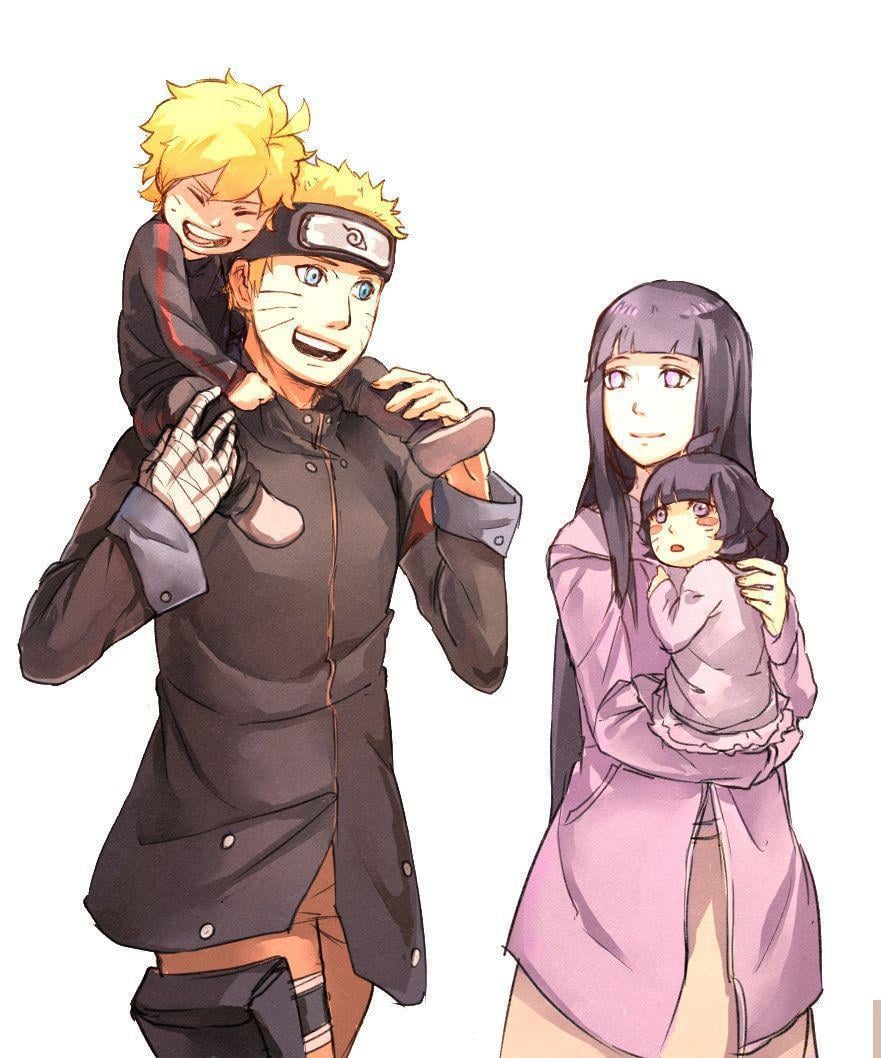 Uzumaki family #fanart Naruto