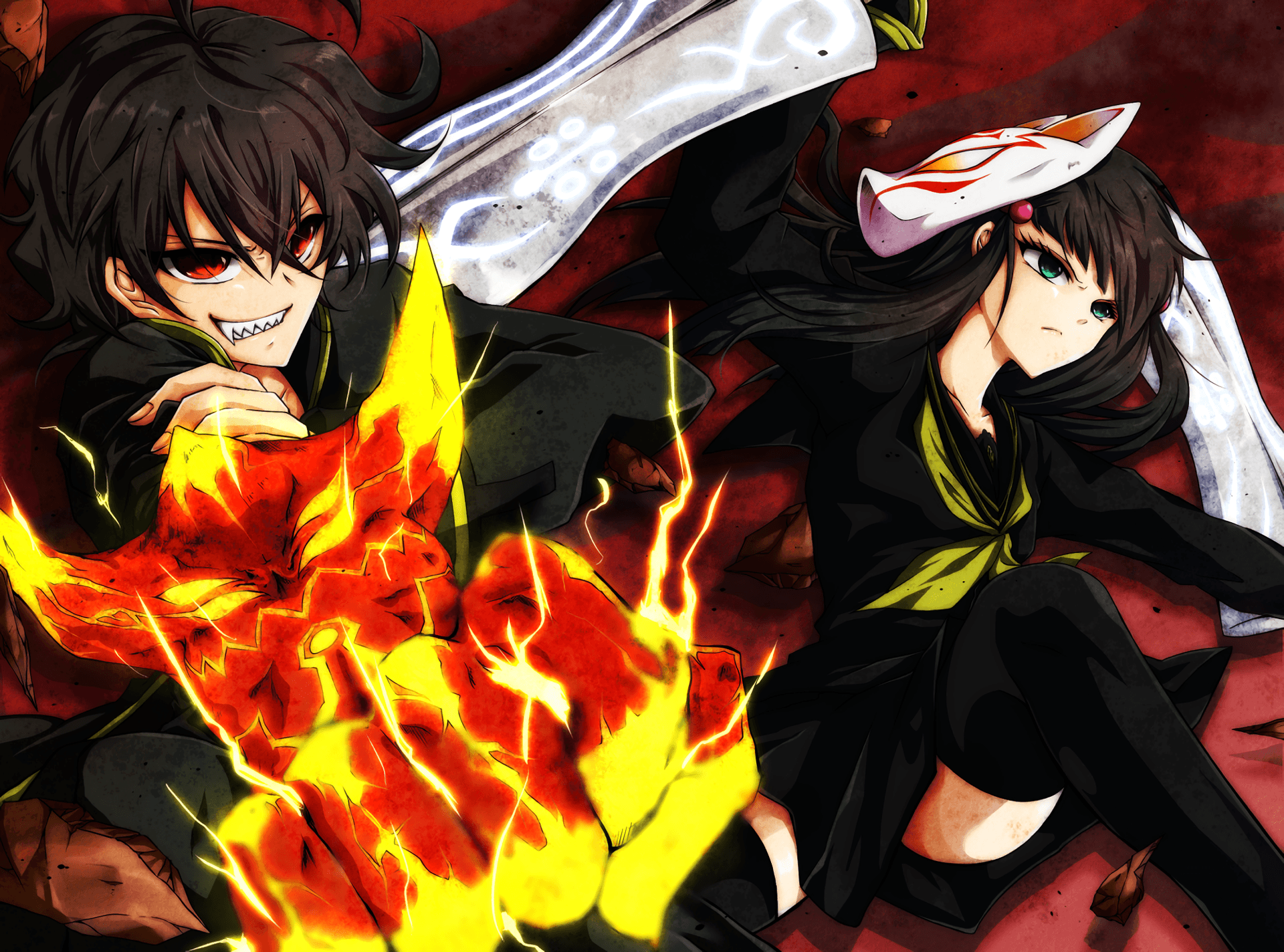 Twin Star Exorcists HD Wallpaper and Background Image