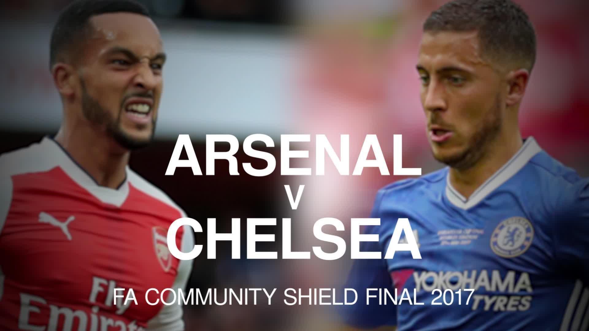 Arsenal vs Chelsea, Community Shield 2017 live: Online score