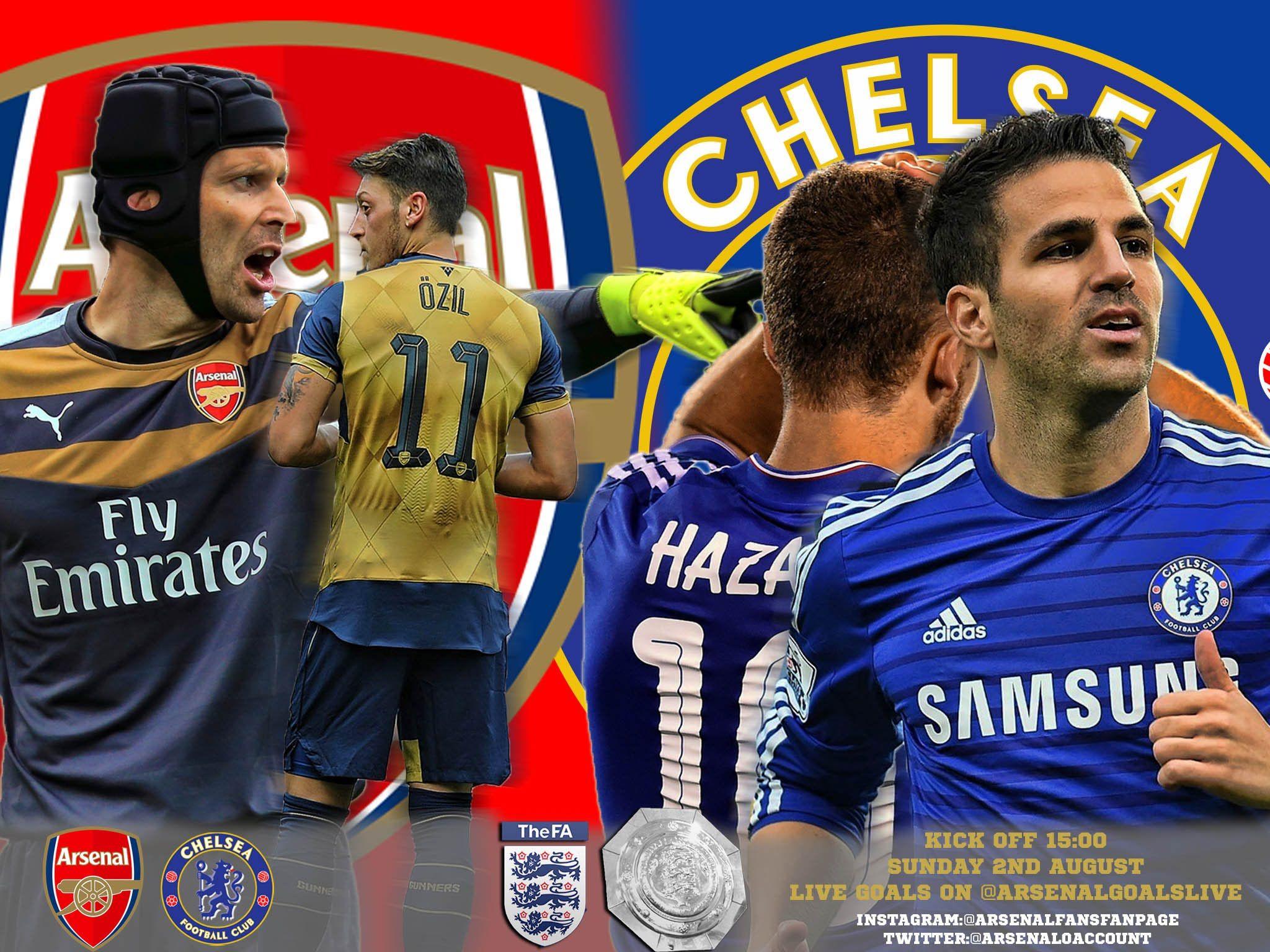 Arsenal Vs Chelsea ● Best Goals 2014 15 ● Community Shield
