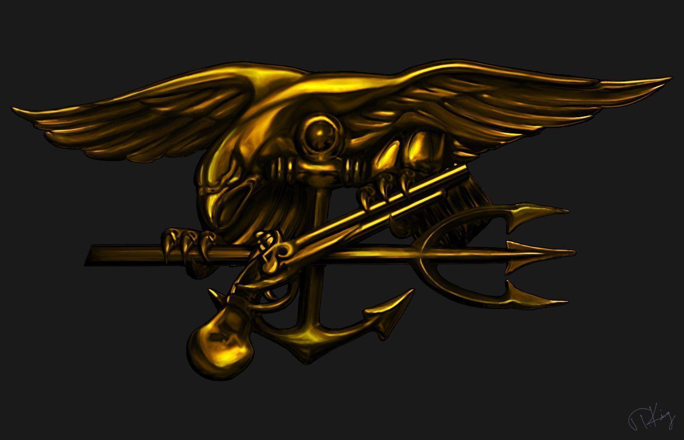 Navy Seal Trident Wallpaper