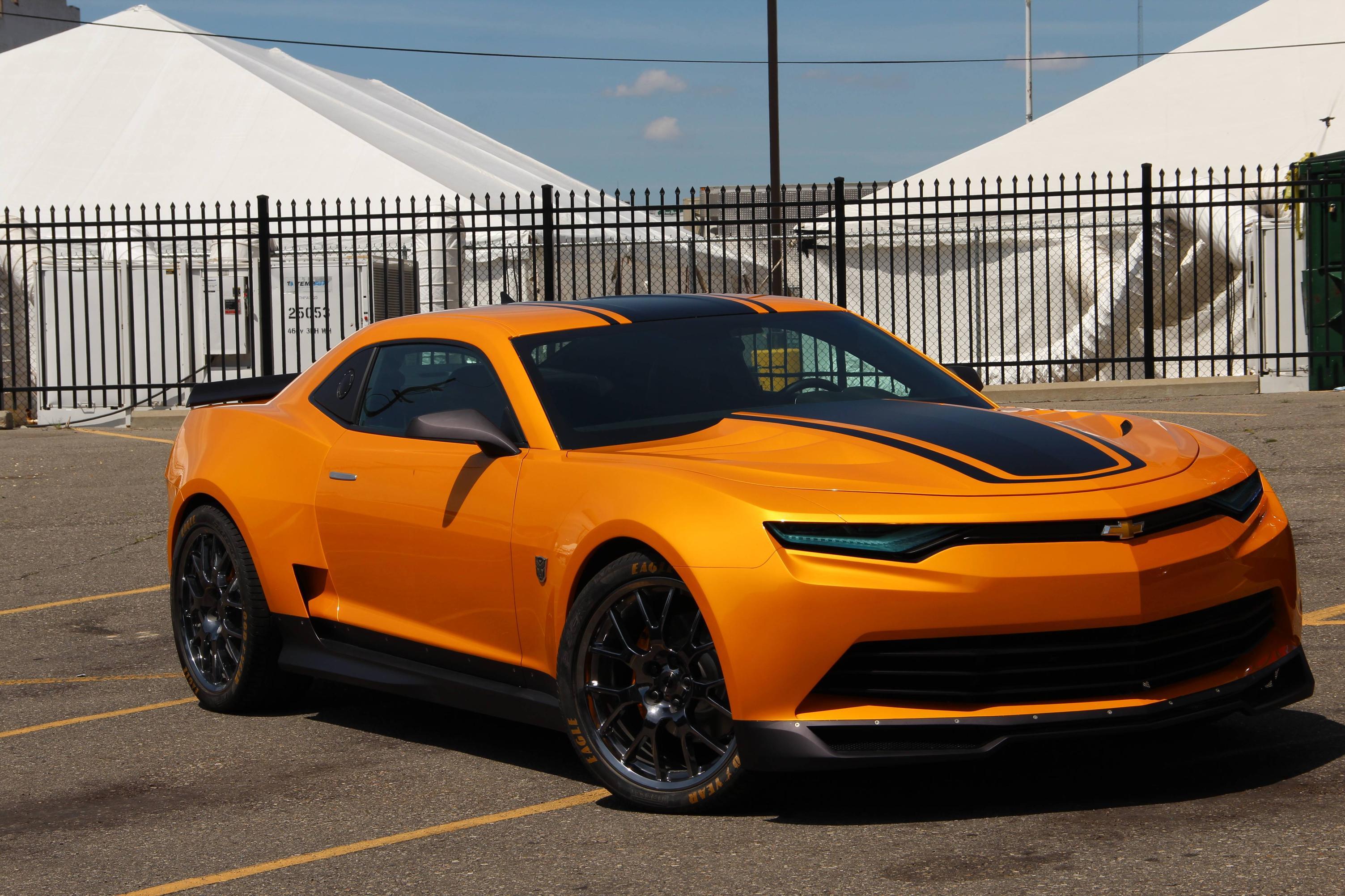 Transformers 4 Bumblebee Camaro spotted on set Pics and First