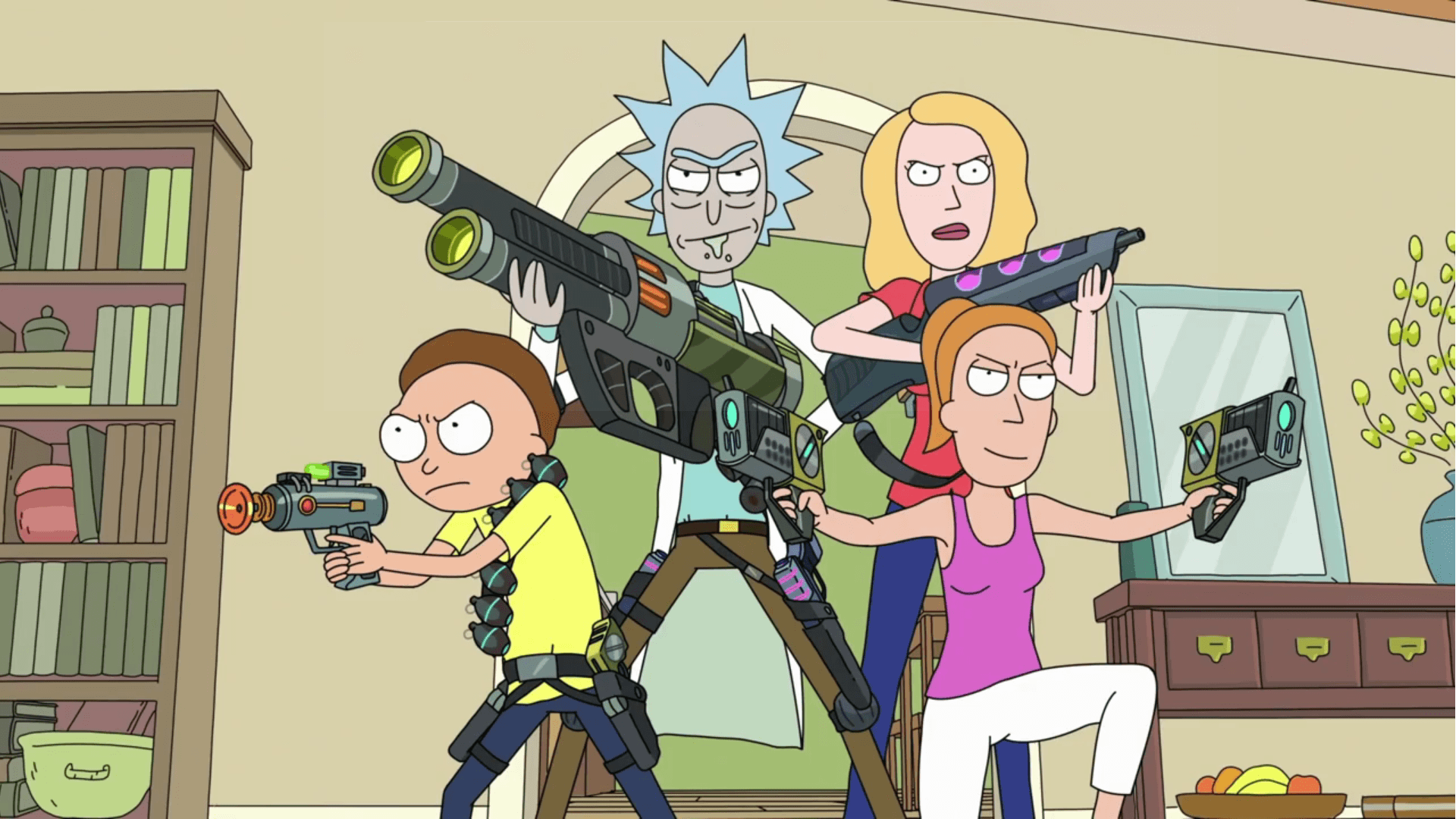 Any cool Rick and Morty wallpaper?