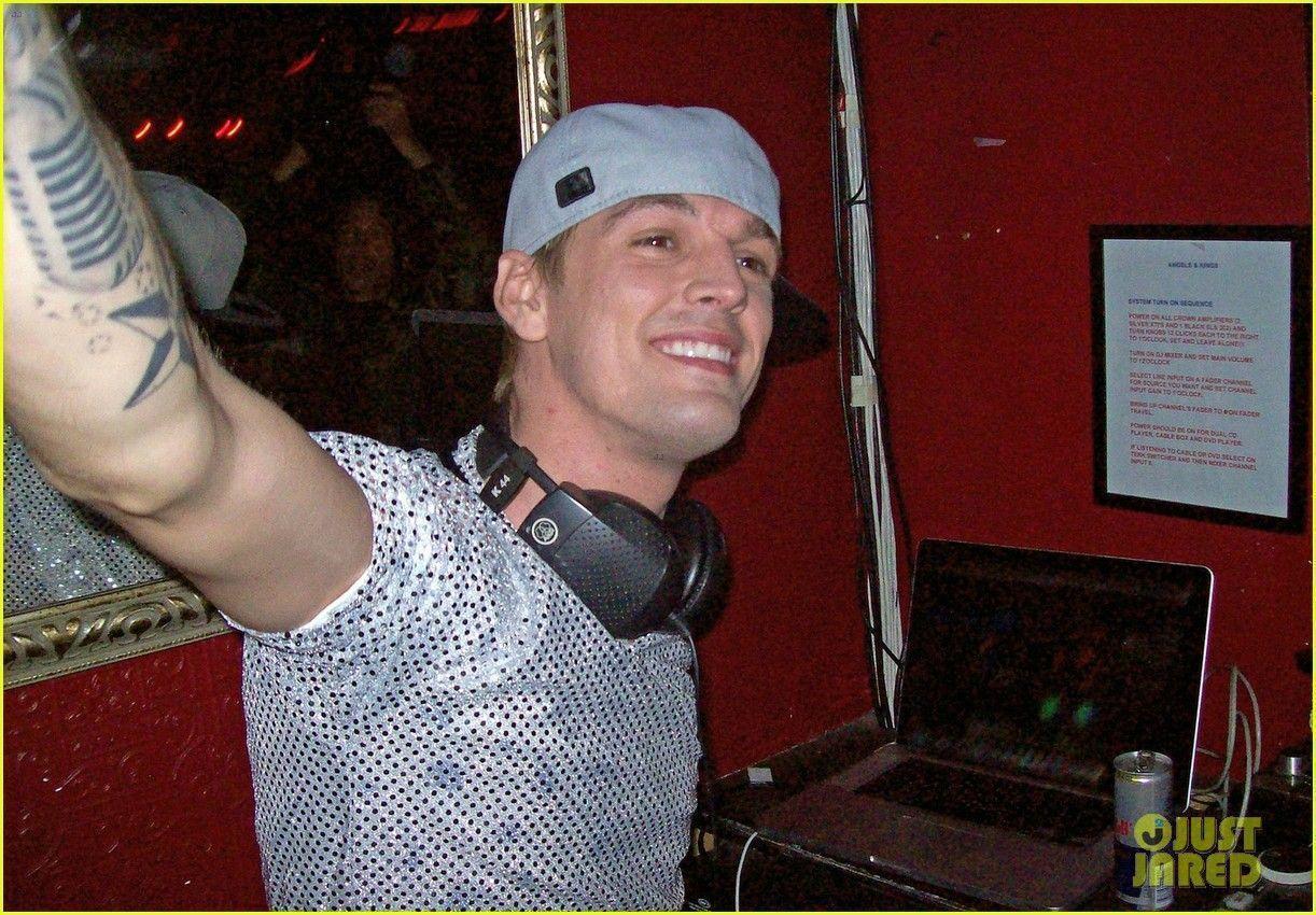 Aaron Carter: Shirtless DJ at Angels & Kings!: Photo 2619954