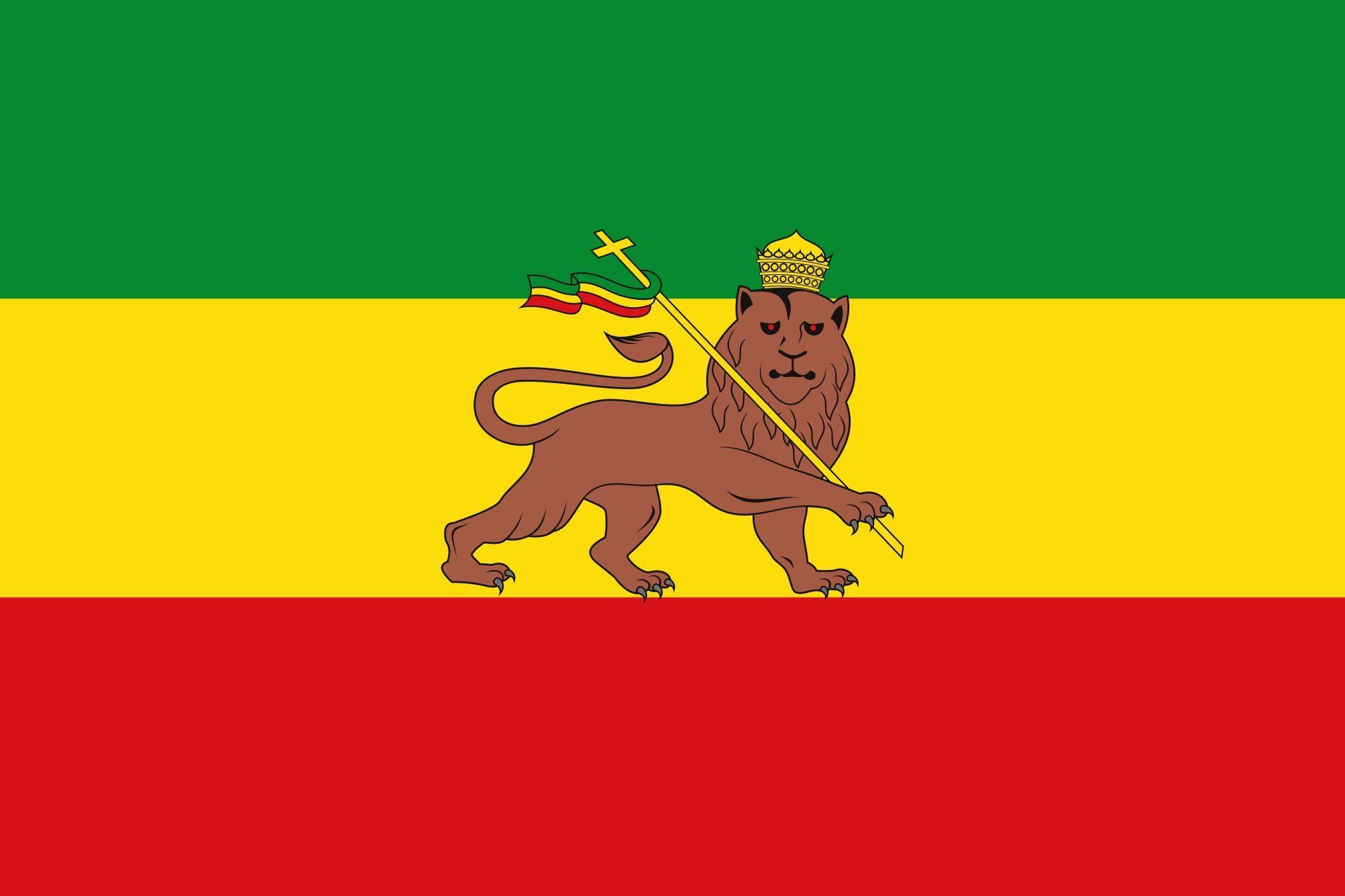 Flag of Ethiopia HD Wallpaper