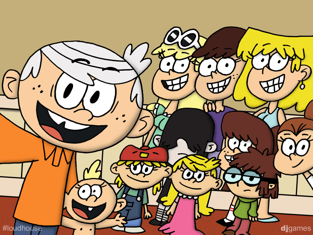 The Loud House Character Sprites by kevin42135