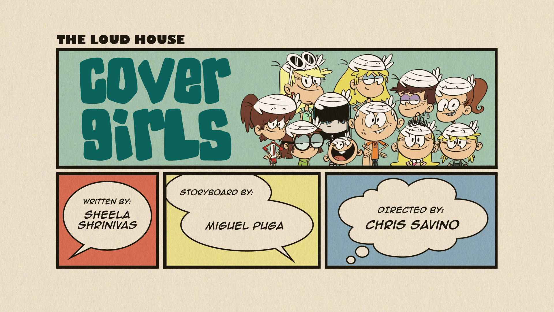 Save the date loud house