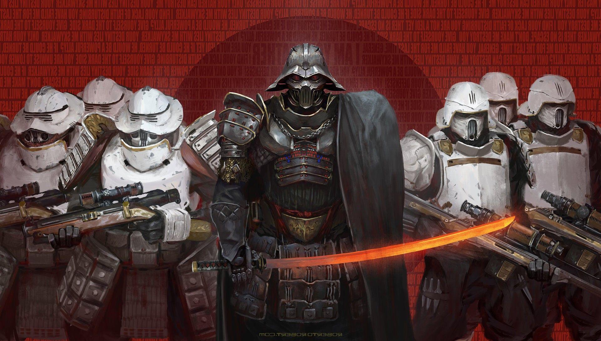 science Fiction, Samurai, Star Wars, Darth Vader Wallpaper HD