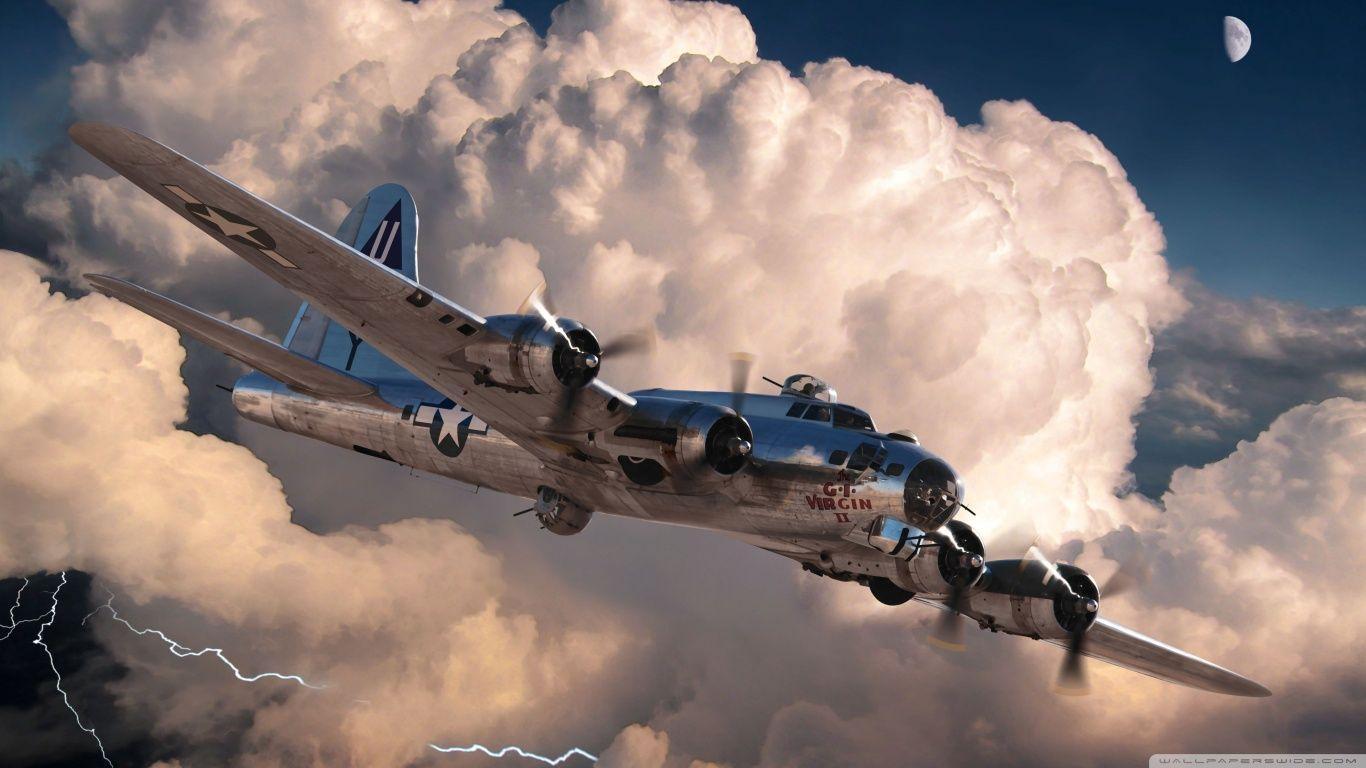 World War 2 Plane HD desktop wallpaper, Widescreen, High
