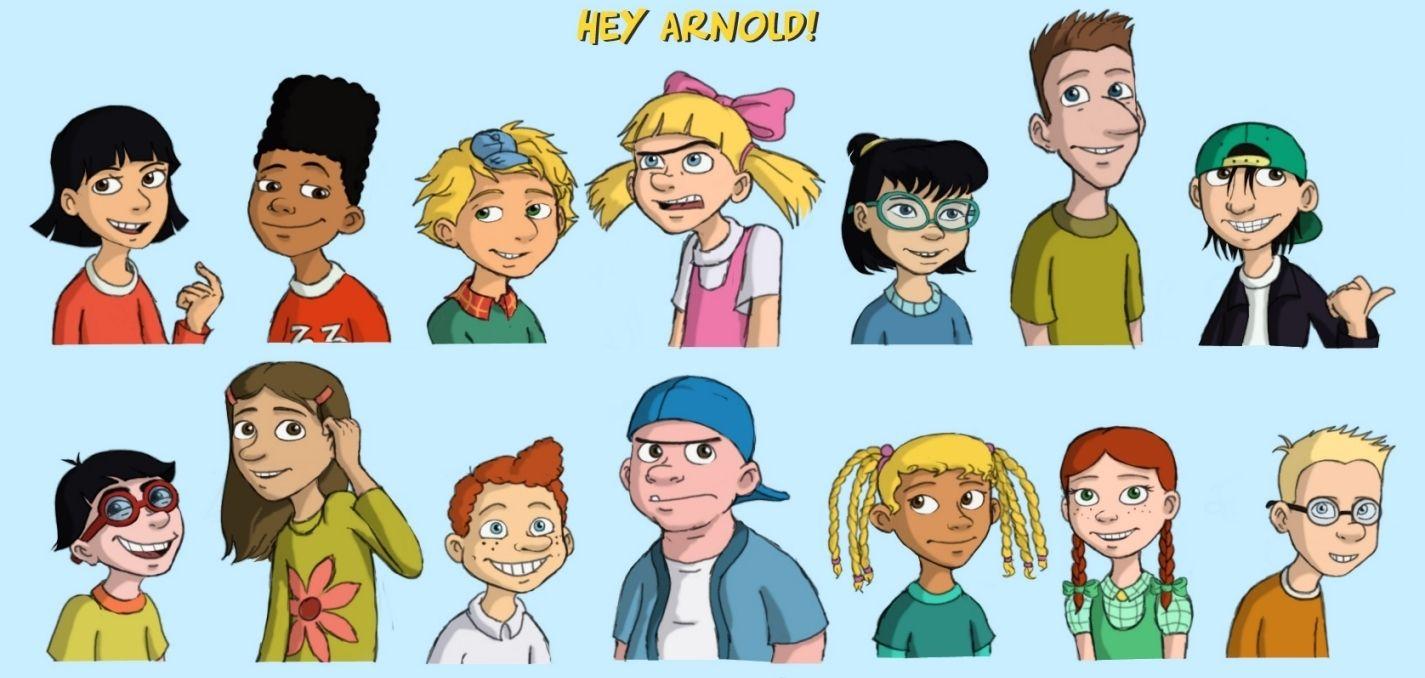 Hey Arnold and Rugrats all Grown Up!!