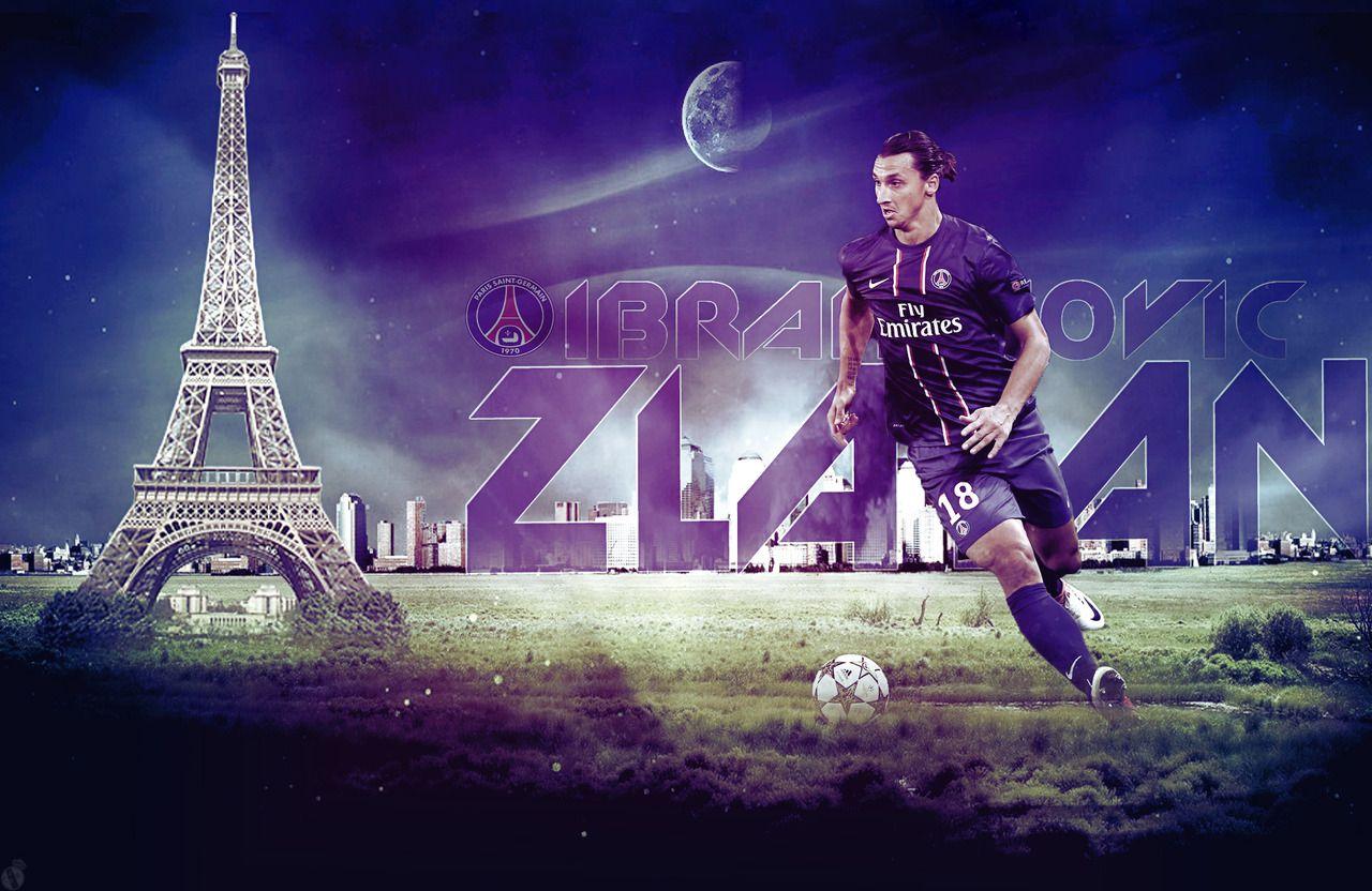 Zlatan Ibrahimovic 2013 Wallpaper HD PSG