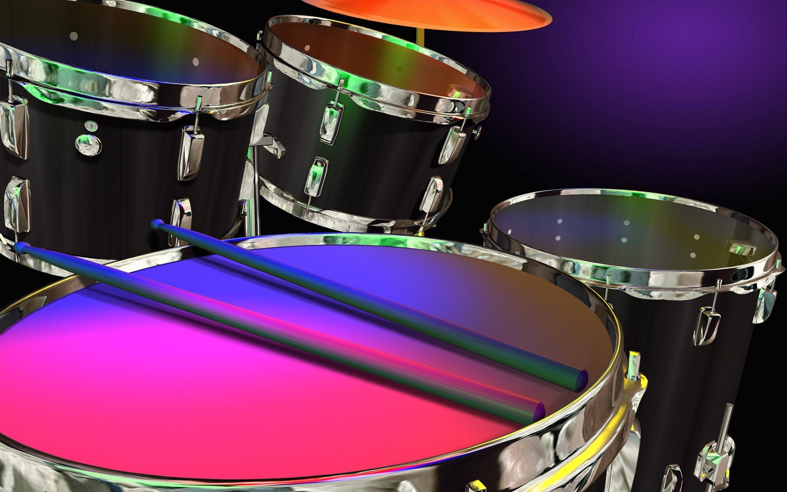 DRUMS music percussion drum set kit wallpaperx1600