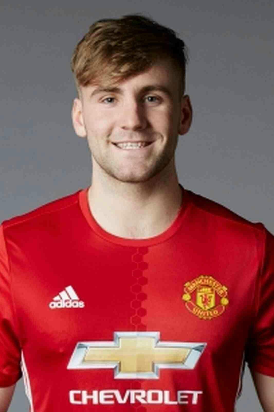 Luke Shaw of Man Utd & England in 2016. Man Utd