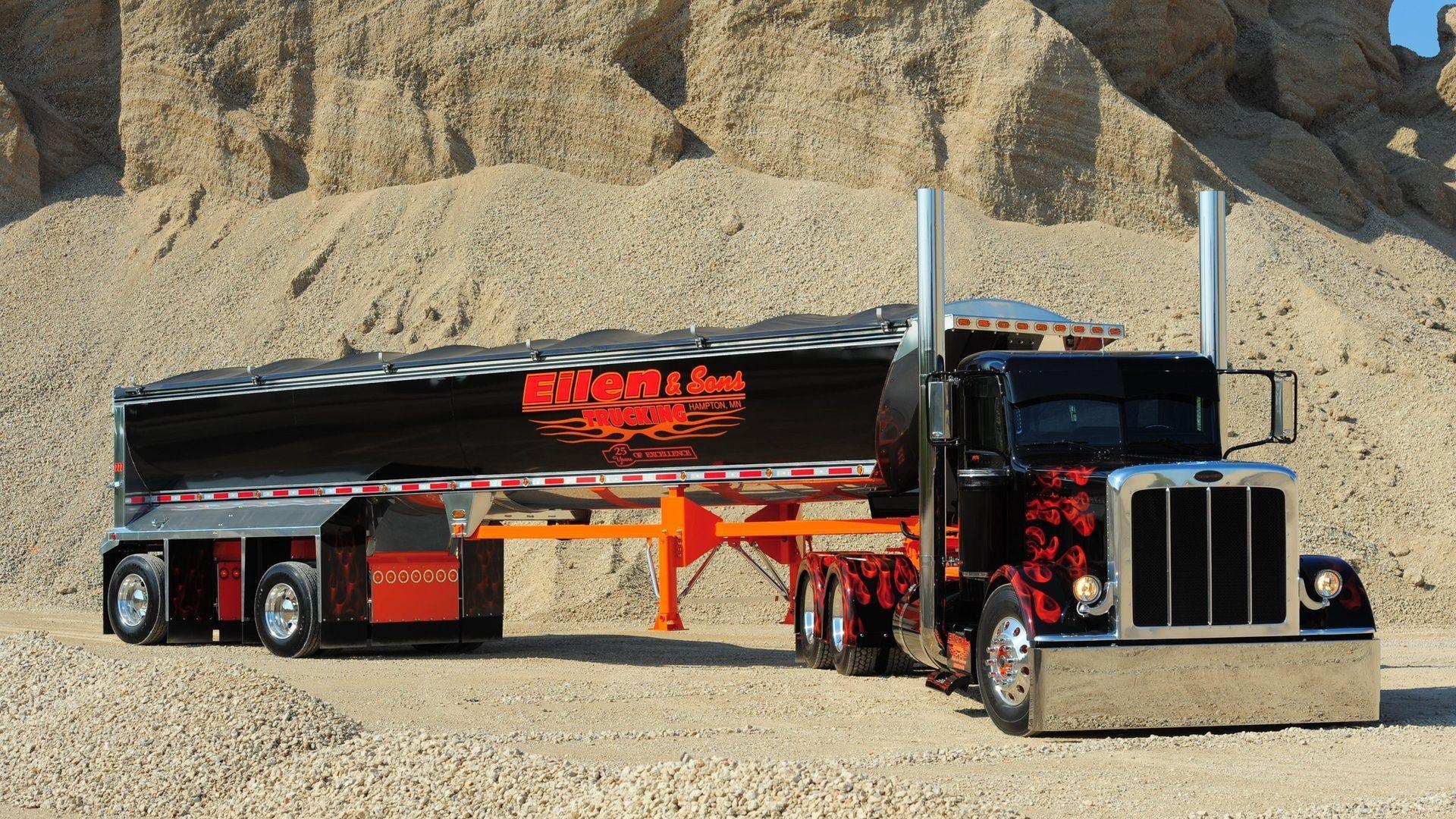 Peterbilt Trucks. Peterbilt semi trucks tractor rigs wallpaper