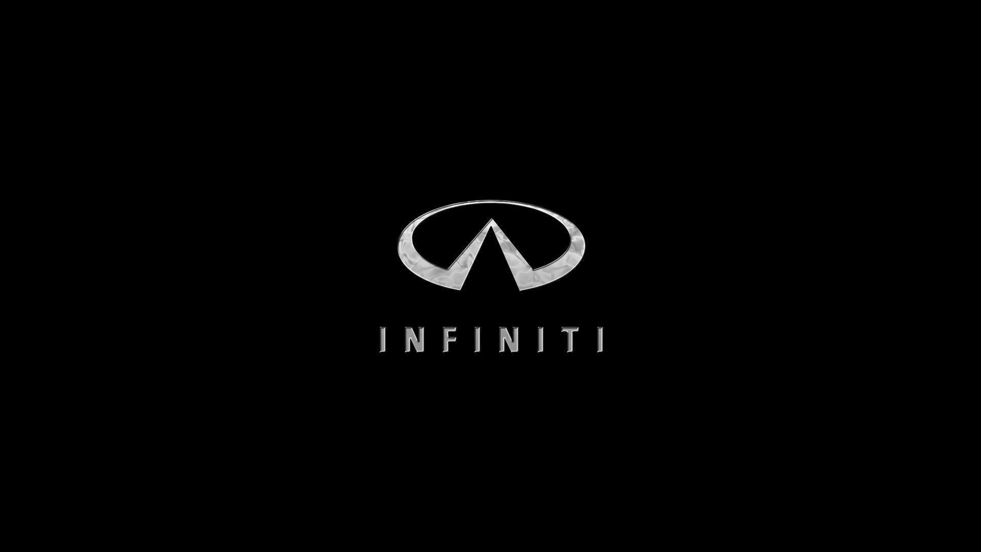 Infiniti Brand Full HD logo Black Wallpaper HD Wallpaper