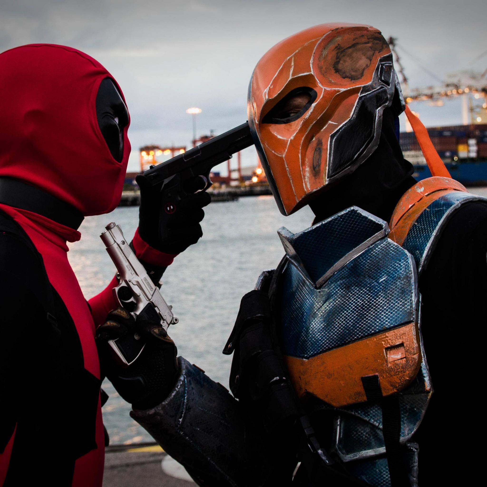 Keywords Deathstroke Vs Deadpool Wallpaper and Tags