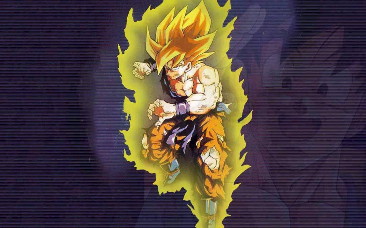 super saiyan goku first time