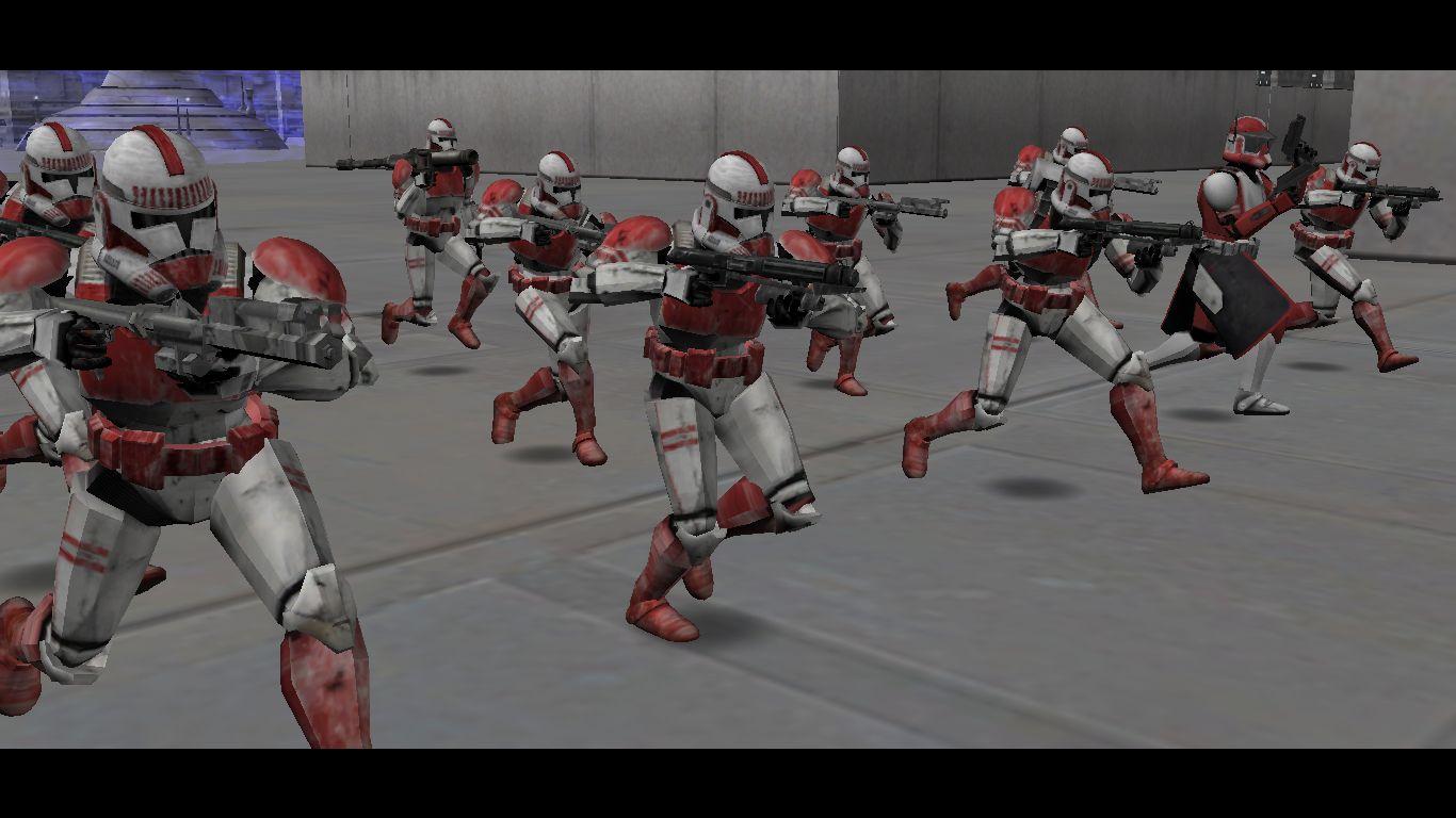 Shock troopers image at War: The Clone Wars mod for Star