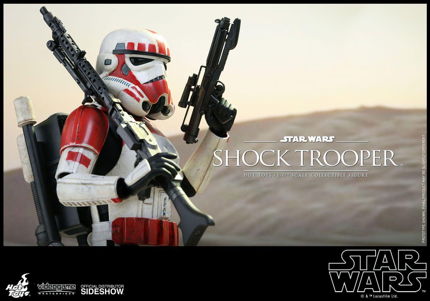 Star Wars Shock Trooper Sixth Scale Figure by Hot Toys. Sideshow