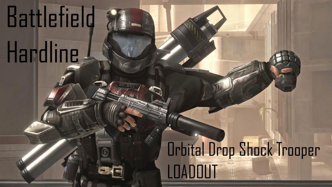 Battlefield:Hardline. Loadouts Drop Shock Trooper