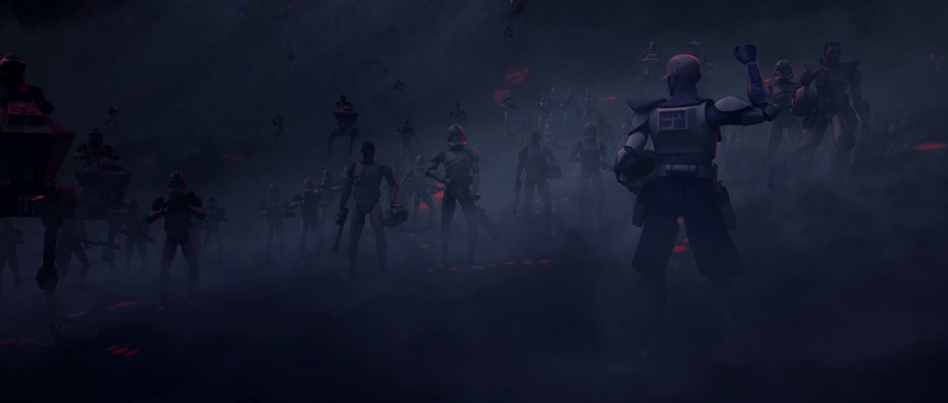 CT 7567 Relays The Plan Of Attack To The 501st Clone Troopers