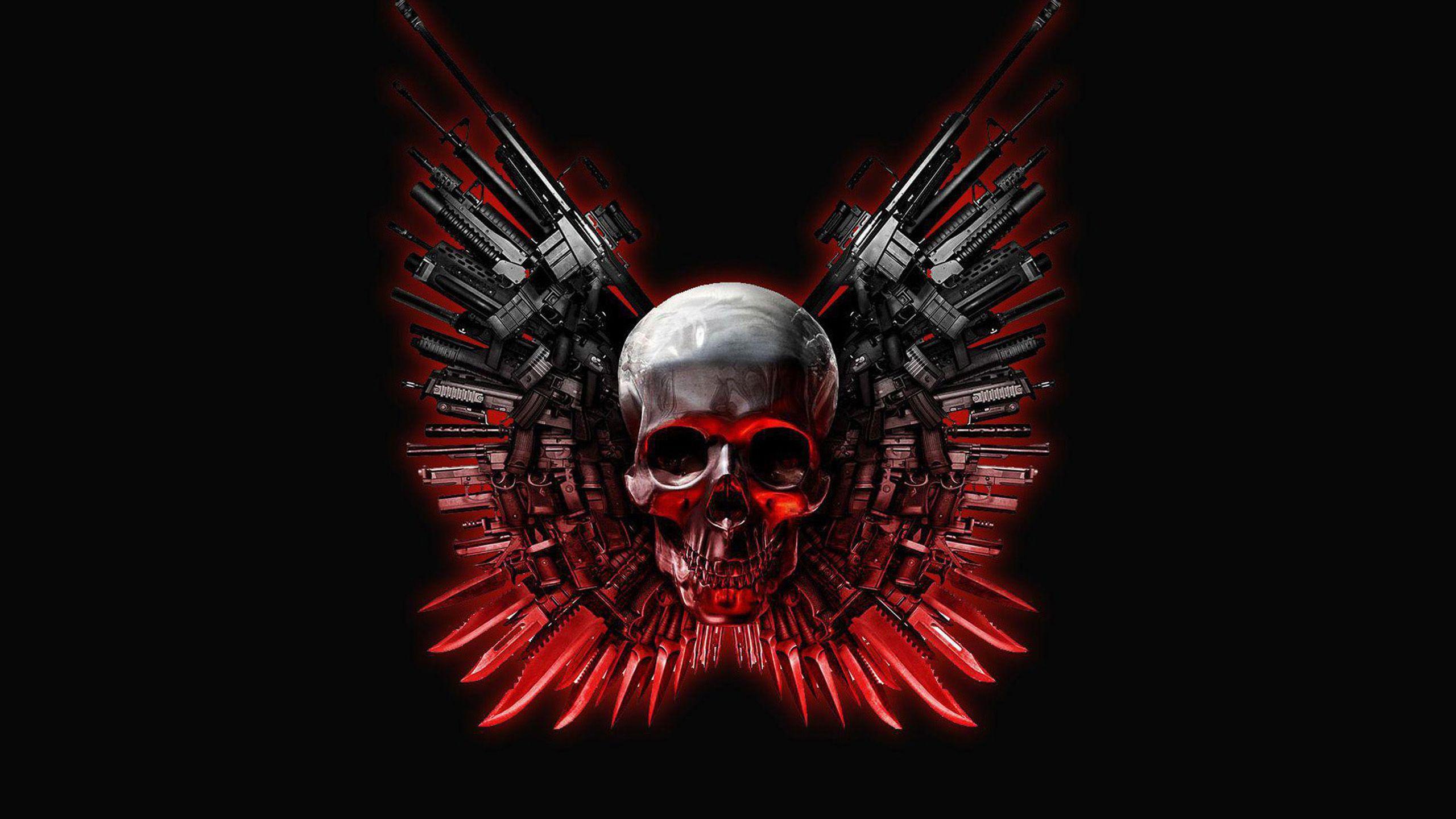 Red And Black Skulls Related Keywords Suggestions Red And 2560